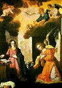 Francisco de Zurbaran annunciation oil painting